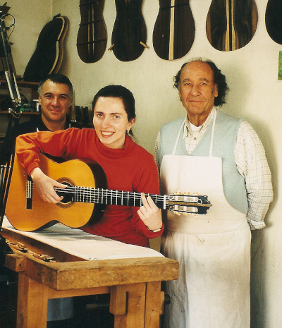 Spanish luthiers Paulino Bernabe